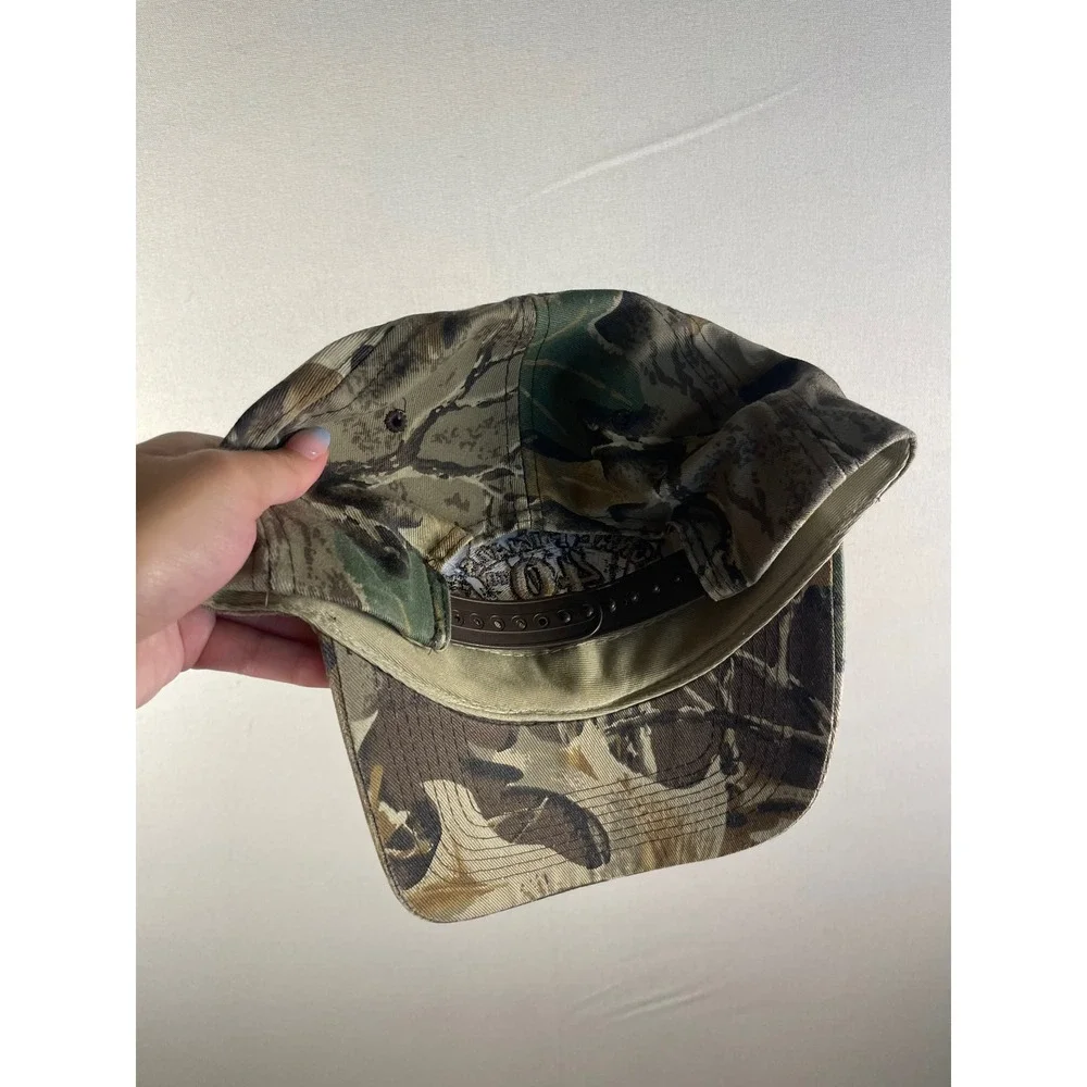 Vintage 1998 NFR 40th Anniversary Las Vegas Camo Snapback Hat Rodeo Cap